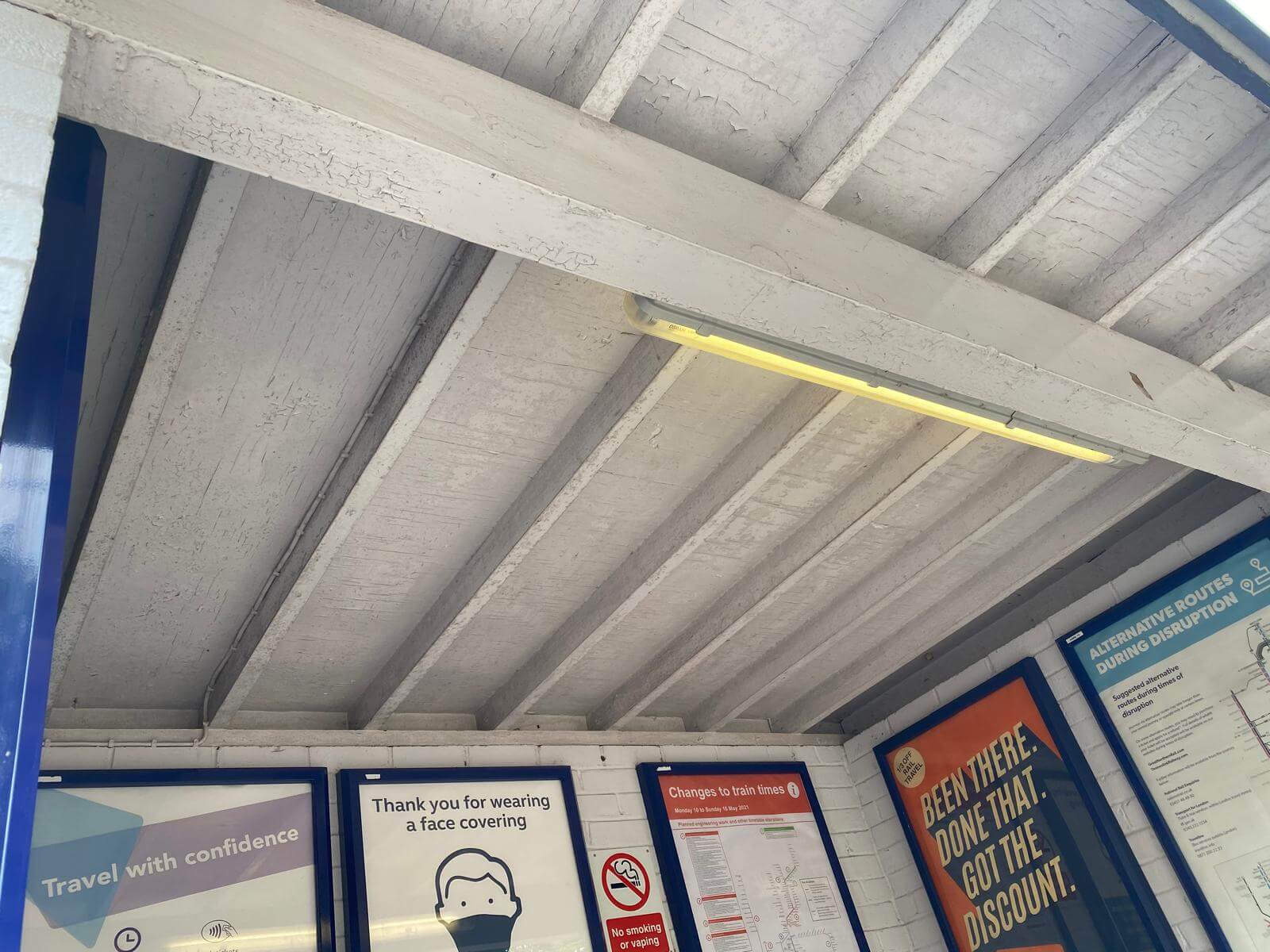 Waiting Shelter Refurbishment – Ashwell and Morden Station - Image 9