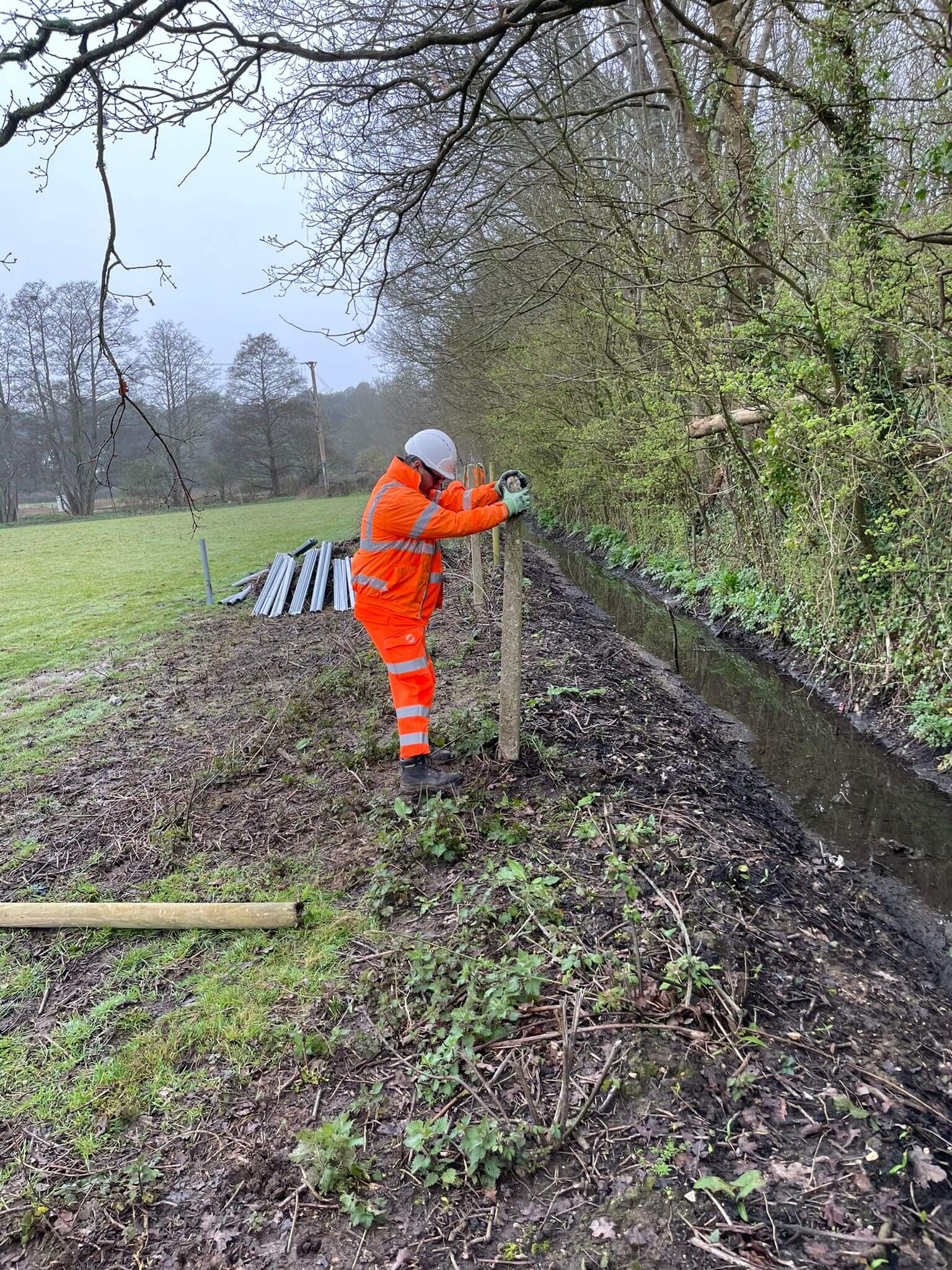 Boundary Fence Installation