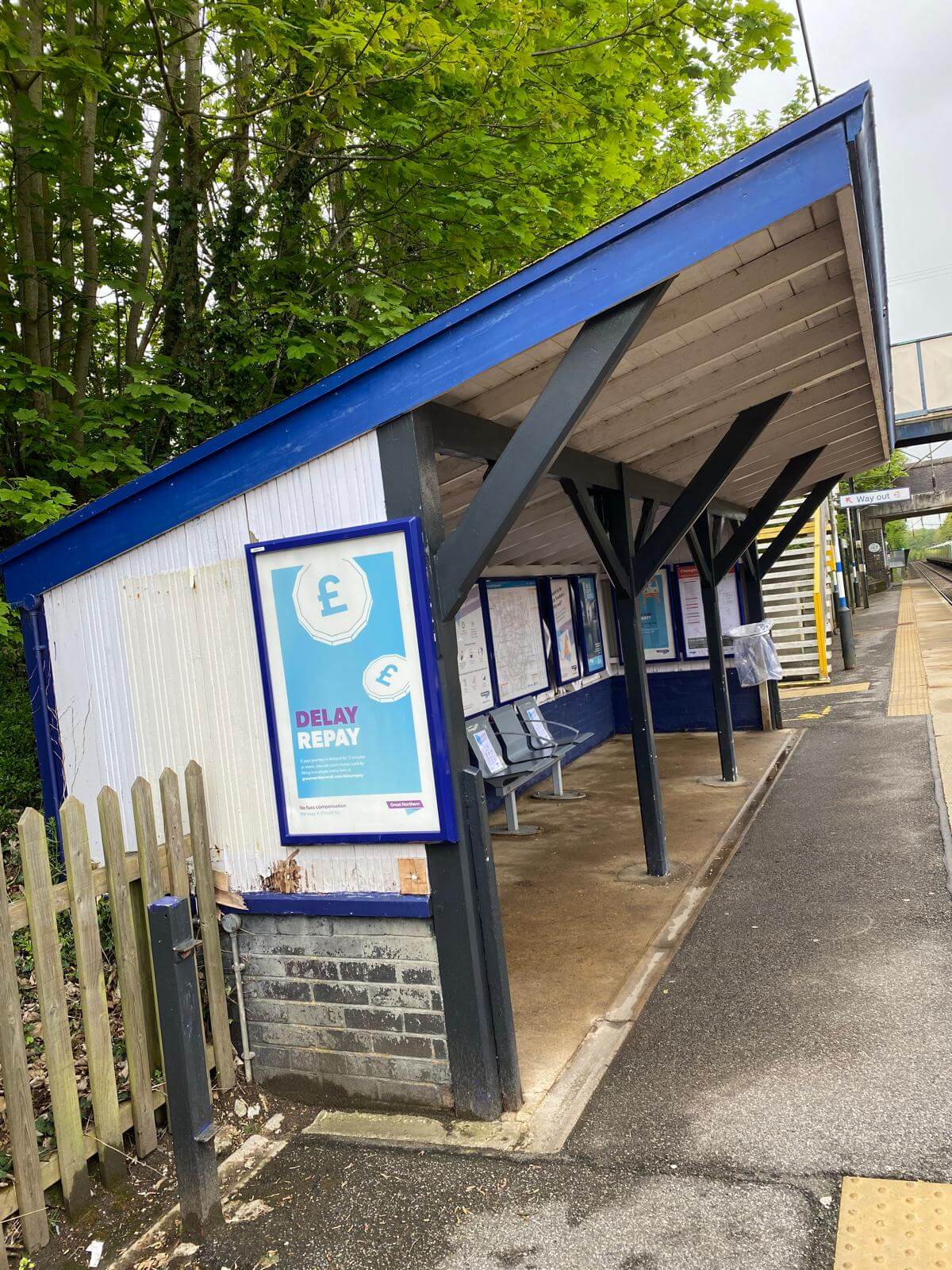 Waiting Shelter Refurbishment – Ashwell and Morden Station - Image 10